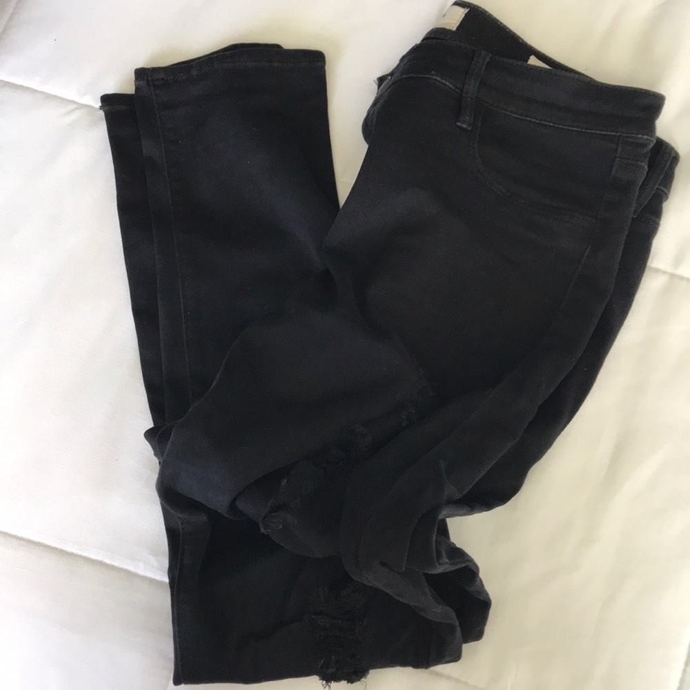 destroyed pacsun dreamy black jegging 29